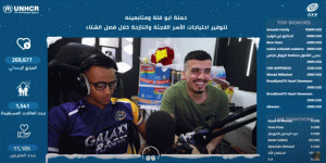 أبو فلة يجمع مليون دولار لدعم آلاف اللاجئين في 28 ساعة (فيديو)