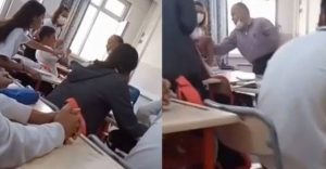تركيا.. إيقاف مدرس ضرب تلميذه في الفصل عن العمل (فيديو)