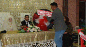 هدية غير متوقعة لعريس تركي في غازي عنتاب (فيديو)