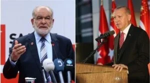 تركيا.. لقاء هام بين الرئيس أردوغان ورئيس حزب السعادة 