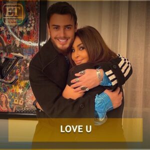 اليسا في صورة جديده لها تحتضن سعد لمجرد و تكتب له : احبك 7