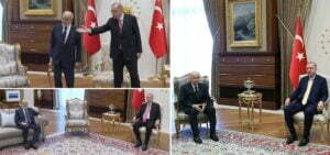 اردوغان ورئيس حزب السعادة