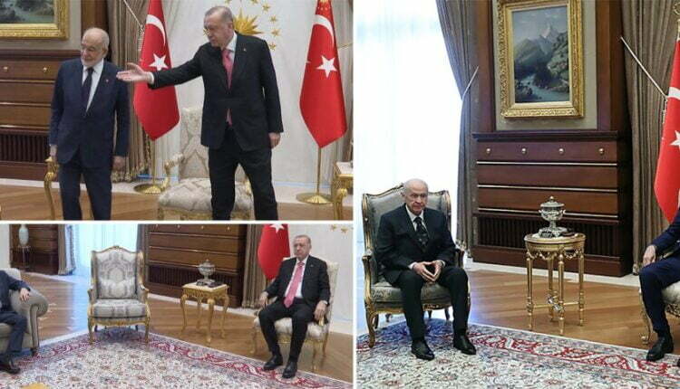 اردوغان ورئيس حزب السعادة