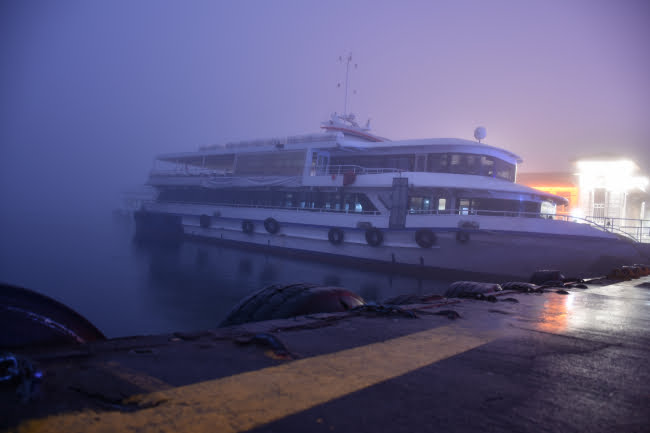 تعليق حركة الملاحة البحرية في مضيق البوسفور بإسطنبول 29