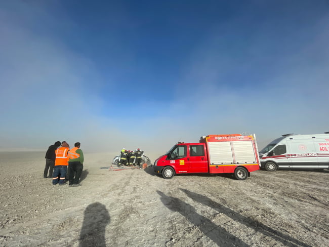 حادث متسلسل كارثي في قونية 1