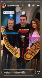 كارول سماحة ومروان خوري وسعد رمضان في ضيافة الشيف التركي بوراك 5