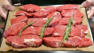 ارتفاع أسعار لحم العجل والضأن  