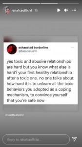 رهف القنون تعرض للتعنيف من قبل حبيبها السابق وهذا ما عاشته معه 1