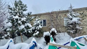 بدء أول تساقط للثلوج على بعض أحياء إسطنبول