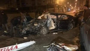   4 قتلى في حادث اصطدام سيارة بجدار في كارس