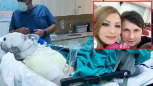 تركي يسكب مادة كيميائية على وجه طليقته ويشوهها