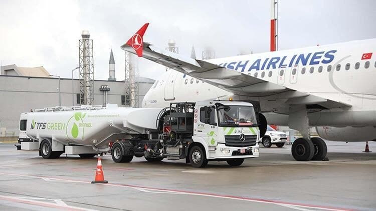 الخطوط التركية تطلق أول رحلة بوقود صديق للبيئة! 5
