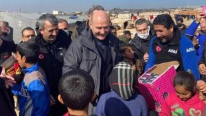 وزير الداخلية التركي يزور إدلب