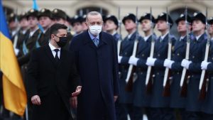 الرئيس الأوكراني يستقبل أردوغان بمراسم رسمية