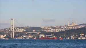 تعليق عبور السفن في مضيق إسطنبول
