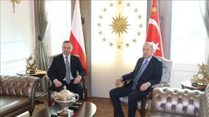 أردوغان يلتقي بنظيره البولندي في العاصمة أنقرة