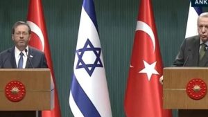 أردوغان يدعو الرئيس الإسرائيلي للتعاون في مجال الطاقة