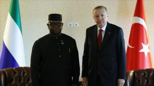 الرئيس أردوغان يلتقي نظيريه السيراليوني والنيجري