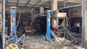 انفجار يدمر موقع صناعي في ديار بكر