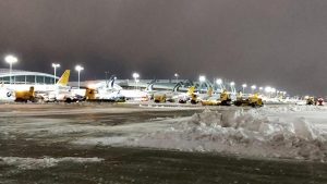  تخفيض عدد الرحلات الجوية بنسبة 30% في مطار صبيحة كوكجن