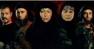إلهام شاهين قيادية في داعش وزوج منة شلبي يجبرها على الانضمام للتنظيم الإرهابي (فيديو)