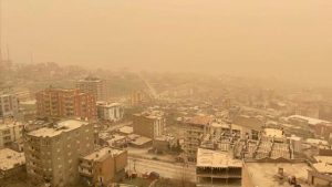 الأرصاد الجوية تحذر من عاصفة غبار في مدن تركية