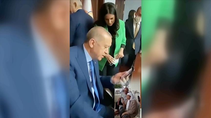 تركيا.. أردوغان يجري اتصالا مرئيا بسيدة مصابة بالسرطان 7
