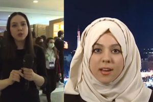 ابنة متحدث الرئاسة التركية إبراهيم قالن تخلع الحجاب (صور)