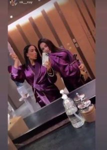 صور.. فنانة لبنانية تعلن عن حملها في زفافها 1