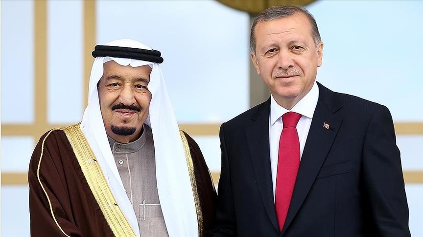 الرئيس أردوغان والملك سلمان يبحثان قضايا مشتركة وإقليمية 1