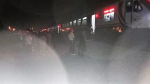 خروج قطار ركاب عن مساره في ديار بكر