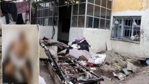 اندلاع حريق في منزل عائلة سورية في قيصري