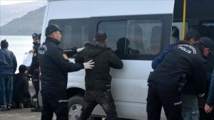 ضبط مهاجرين غير شرعيين في شمال غرب تركيا