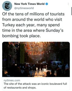 نشطاء أتراك يهاجمون صحيفة نيويورك تايمز الأمريكية والسبب 1