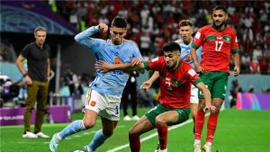 عاجل : المغرب يهزم اسبانيا بثلاثة اهداف مقابل صفر