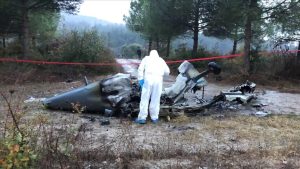 مقتل شخصين جراء سقوط طائرة في بورصة التركية