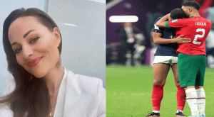 صورة مبابي أثناء احتضان أشرف حكيمي تثير صدمة مذيعة “بي بي سي”.. ماذا قالت؟ (صورة)