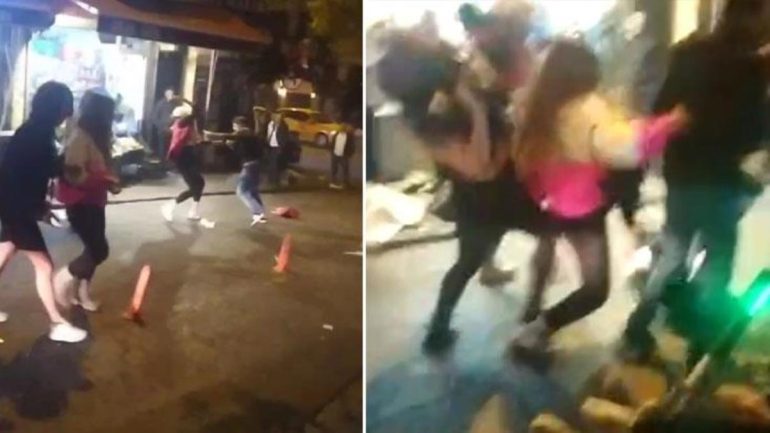  شجار بين شاب ومتحولين جنسيًا في إسطنبول (فيديو) 31