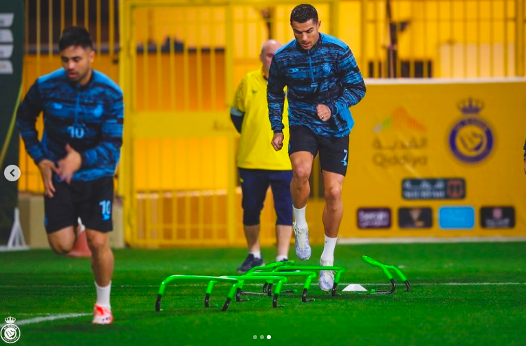 كريستيانو رونالدو يشارك متابعيه صور له خلال التمرين (شاهد) 4