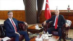 أردوغان يستقبل وزير الخارجية الإسرائيلي في أنقرة