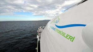 إلغاء الرحلات البحرية بين إسطنبول وبورصة بسبب سوء الاحوال الجوية