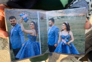 شاب تركي يضع قميص خطيبته على وجهه باكيا ينتظر إنقاذها من تحت الركام 1