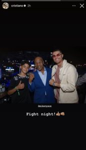 شاهد أحدث ظهور لرونالدو برفقة ابنه ’’صورة’’ 2 شاهد أحدث ظهور لرونالدو برفقة ابنه ’’صورة’’ 1