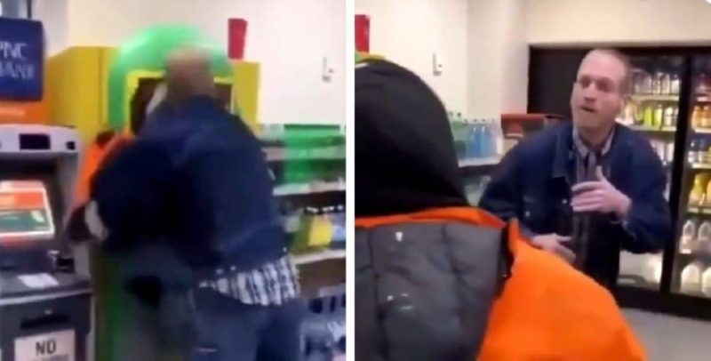 شاهد ماذا حصل للص سيئ الحظ حاول سرقة اموال رجل 5