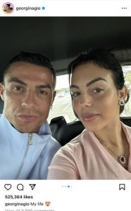 حياتي.. جورجينا تتغزل برونالدو في أحدث ظهور لهما 2 حياتي.. جورجينا تتغزل برونالدو في أحدث ظهور لهما 1