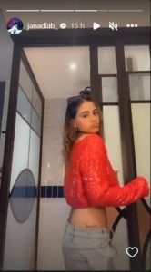 رقص جنا عمرو دياب يثير ضجة على مواقع التواصل 1