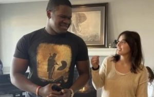 حلا شيحة تثير الجدل بعد ظهورها مع لاعب أمريكي ’’صورة’’ 1