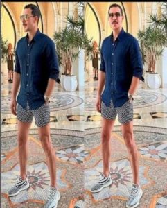 باسل خياط يتعرض للسخرية بسبب ساقه.. والمتابعين: هل إستخدم فلتر لإطوال قامته؟ 1