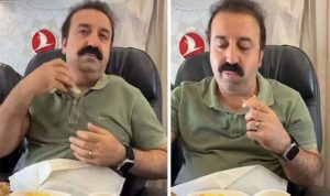 فضيحة علي متن الخطوط التركية “فيديو”