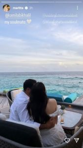 ماريتا الحلاني تنشر صورة رومانسيّة مع زوجها من جزر المالديف ’’صورة’’ 1